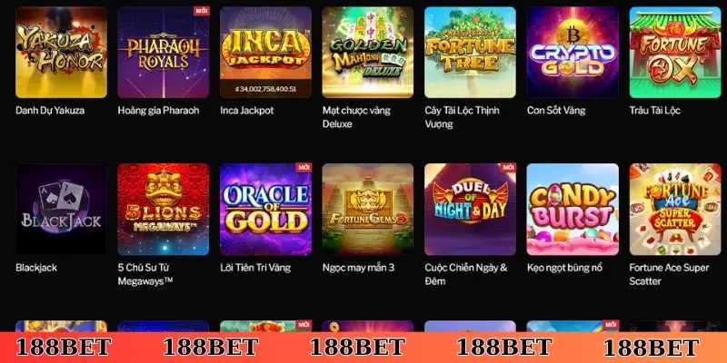 Cơ chế vận hành của nổ hũ 188Bet