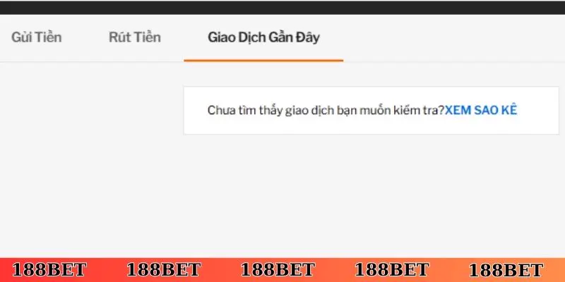 Kiểm tra lại tài khoản sau khi nạp tiền, rút tiền