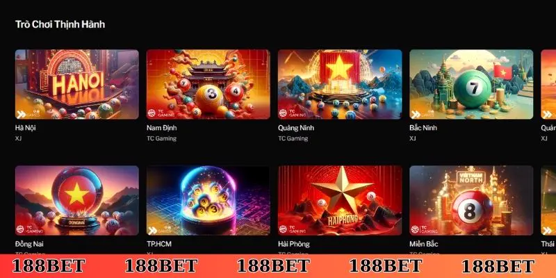 Lựa chọn xổ số 188Bet có danh tiếng trên thị trường