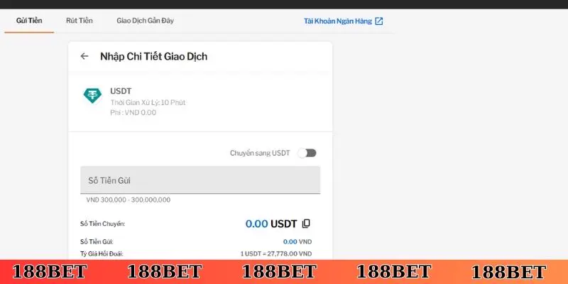Nạp tiền, rút tiền đúng quy trình đảm bảo an toàn