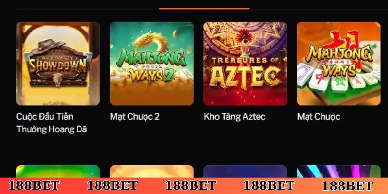 Nổ hũ 188Bet phong cách châu Á