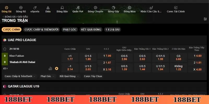 Giá trị của phân tích dữ liệu trong hướng dẫn cá độ bóng đá 188Bet