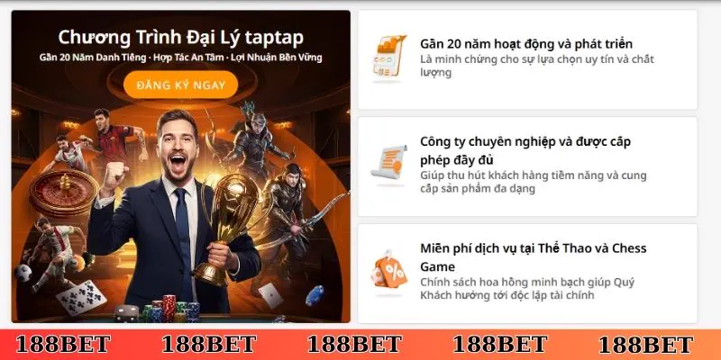 Vấn đề cốt lõi trong hệ thống đại lý 188Bet